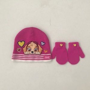 Paw Patrol Hat & Mittens